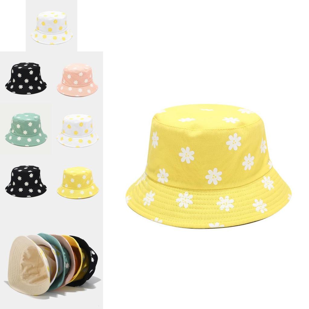 Cappello da Pescatore Estivo da Donna con Stampa Floreale e Ampia Tesa per Protezione Solare, Usura Casual all'Aperto