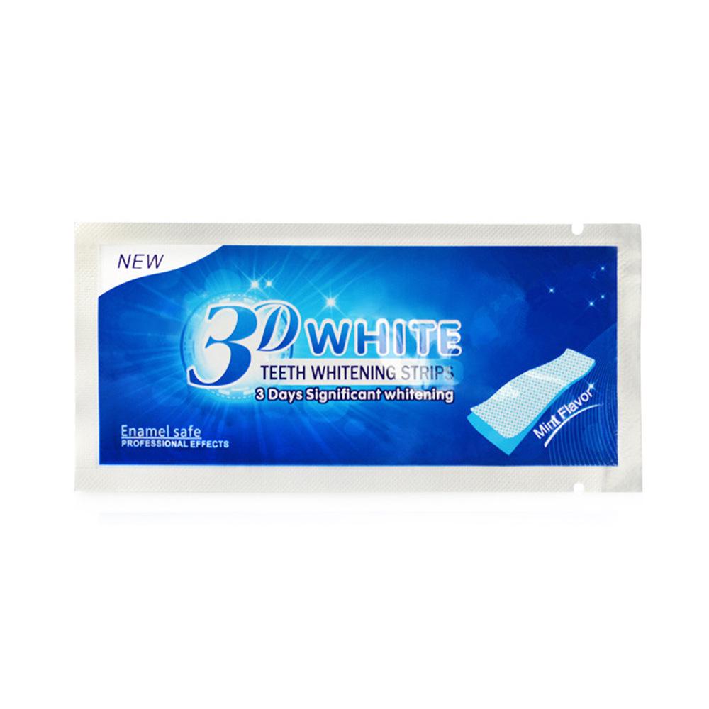 3D Whitening Tooth Strips: 7 Packs, 14 Pairs - Removes Yellowing for Brighter Smile