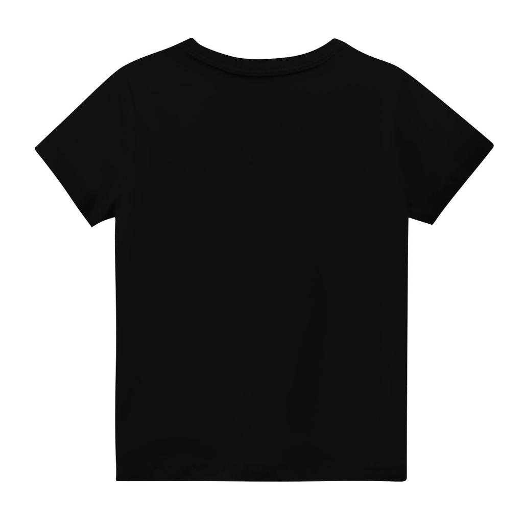 Children's Casual and Fashionable Round-Neck Printed Short-Sleeve Top for Back-to-School