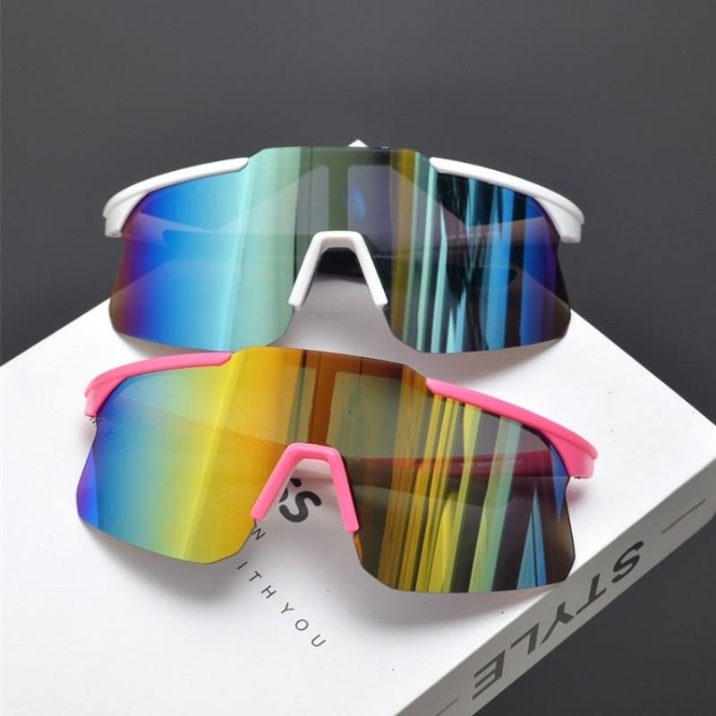 2PCS New Outdoor Cycling Sunglasses Men Road Driving Bike Glasses Sports Mountain Climbing Women Bicycle Cycling UV400 Goggles