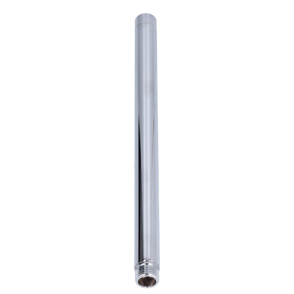 30cm/12in Shower Arm G1/2in Stainless Steel Shower Arm with Polished Chrome Finish Easy To Install