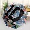 1pc One Direction Music Band Automatic Open/close Folding Portable Umbrella with 8-Rib Structure for Women/Men, All-Season Use A0901109