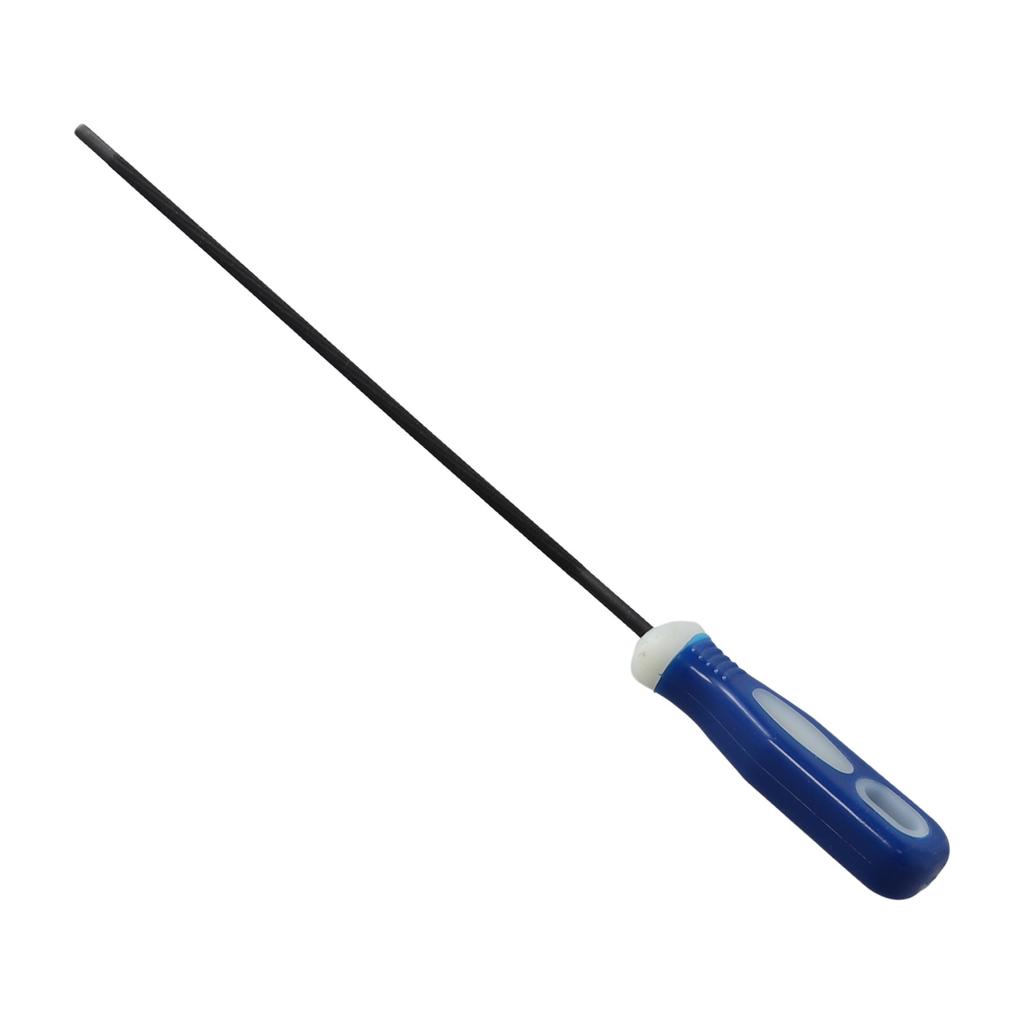 1/3 Stück Kettensägen Rundfeilen Kette Rundstahl Schärfer Geeignet für Kleine 325 & Große 3/8 Benzinsäge Zum Schärfen 4,0/4,8/5,5mm