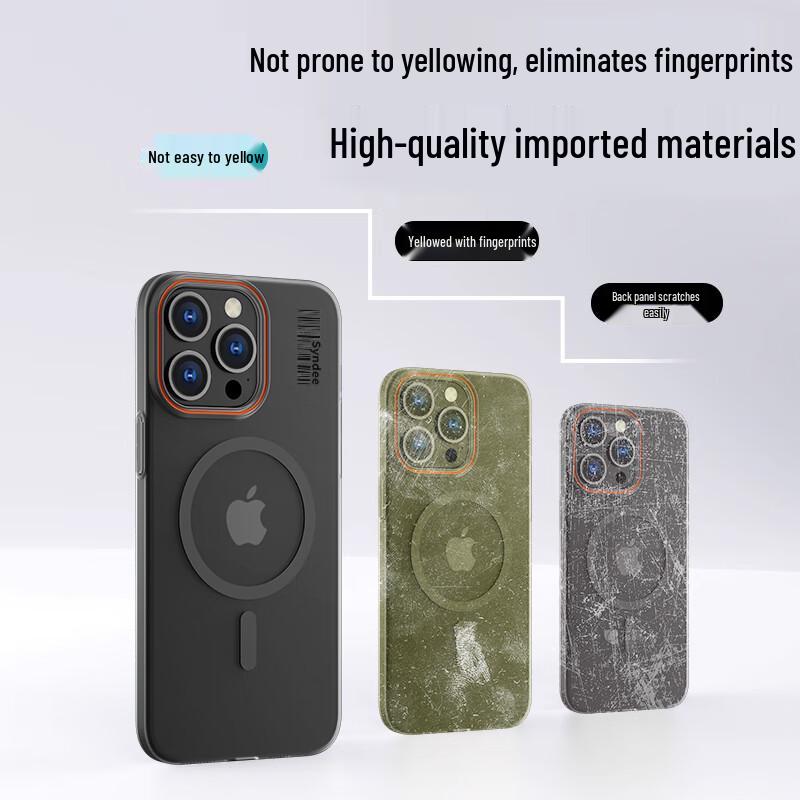 Magnetic Frosted Slim Protective Case for iPhone