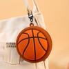 Creative Sports Series Mini Storage Bag Basketball Football Silicone Coin Purse Bag Pendant For Coin Key Storage Earphone Box