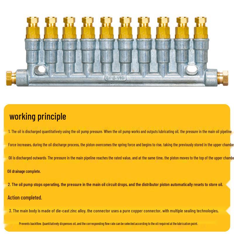 CNC Machining Center DPB-110 & DPB-18 Pressure Oil Drain and Metering Dispenser.