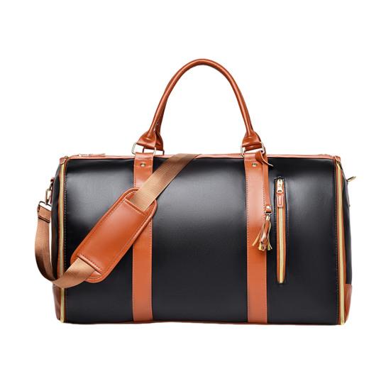 Convertible Garment Duffle Bag Travel Carry-On Tote Suit Bag 2-in-1 Hanging Garment Bag Weekender Overnight Bag for Business Trip Vacation