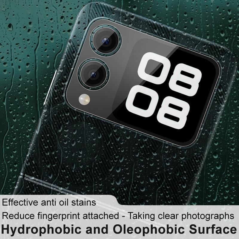 IMAK Für Huawei nova Flip 5G Kameraobjektivfolie+Gehärtetes Glas Rückseitiger Displayschutz