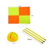 Corner Flag, Football Field Corner Flag & Agility Pole for , Rugby, and Field Hockey