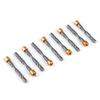 10Pcs 65mm PH2 Hex Shank Magnetic Anti Slip Screwdriver Bits Set for Plasterboard Drywall Screw