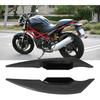 Akozon 1 Set of Motorcycle Side Winglet Aerodynamic Spoiler, Compatible with Universal Motorcycles and Electric Bikes (Black)