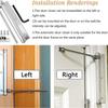 Door Closer Outdoor Bar Door Closer Interior Stainless Steel Adjustable Door Recliner Lightweight Automatic Spring