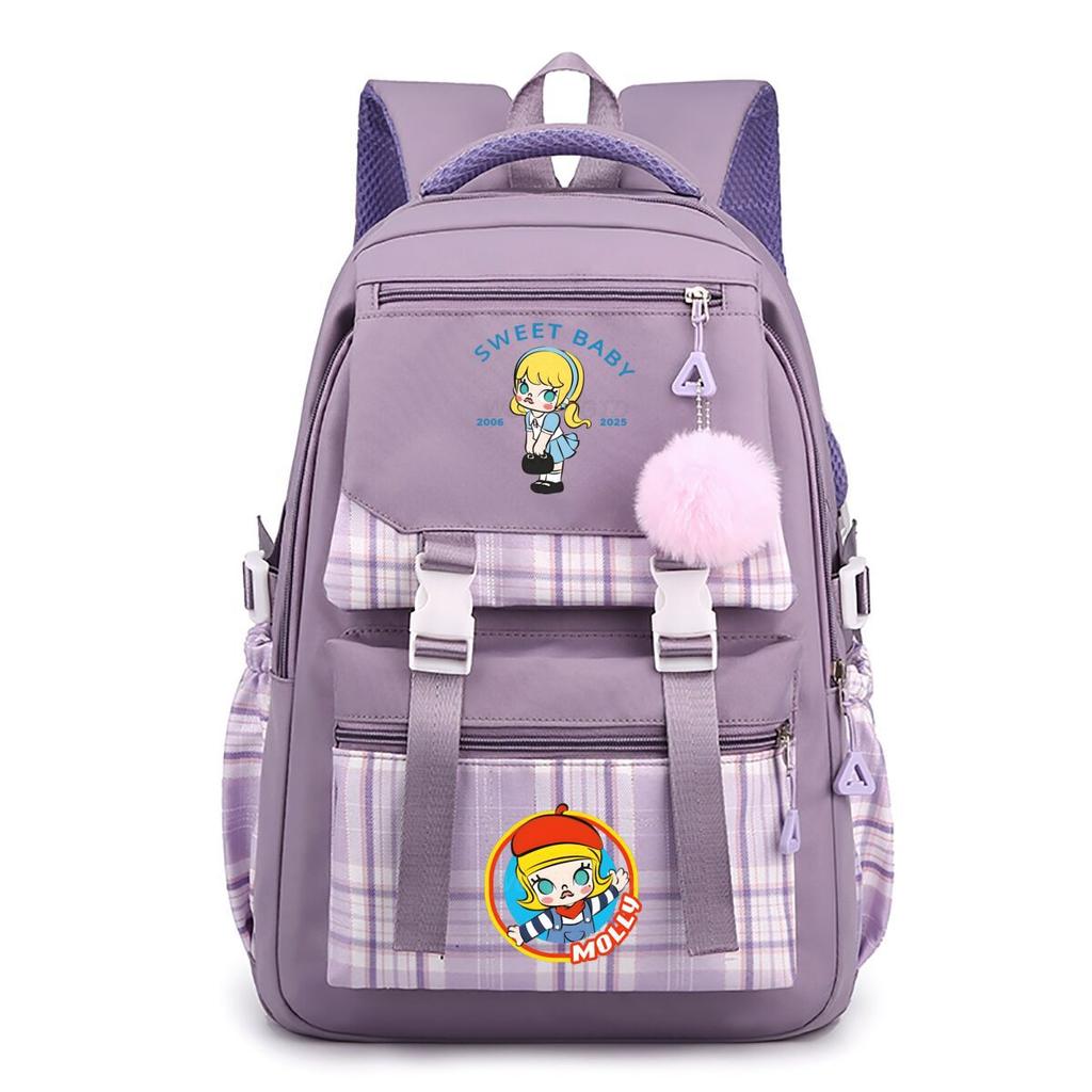 Printed Children'S Schoolbag Cute Small Fresh Primary School Students Junior High School Lightweight Large Capacity Backpack