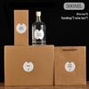 Průhledné prázdné lahve skladem: Vodka, Žluté víno, Domácí ovocné víno, Baijiu, Mražený alkohol