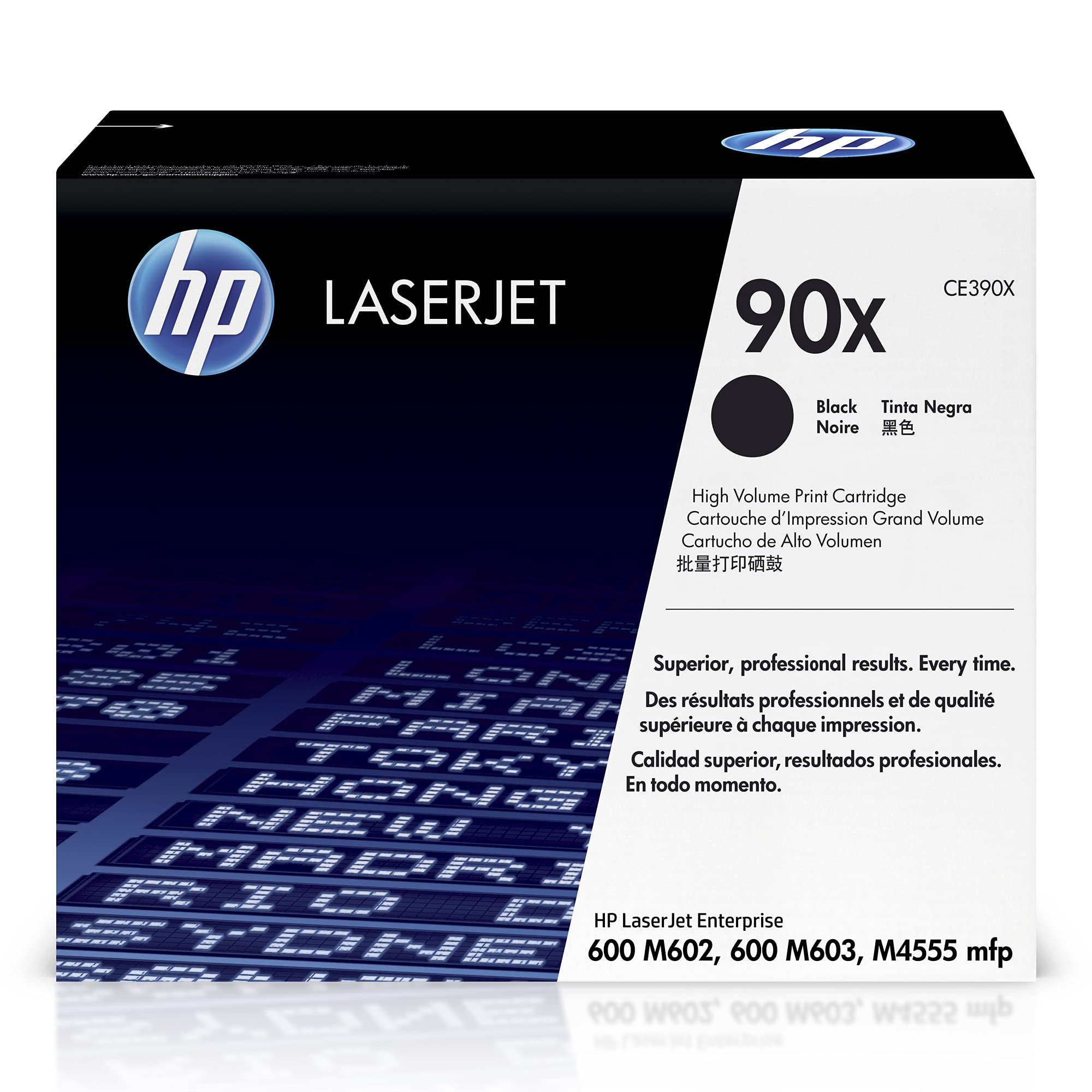 

HP Japan HP90X Toner Cartridge Black Large Capacity CE390X