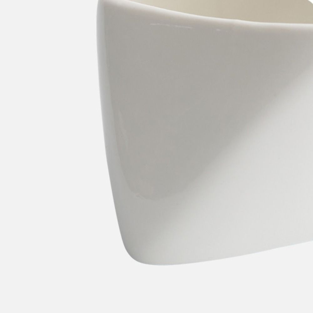 2pcs Creative French Fries Cup Ceramic Seasoning Bowl Multi-Function Snack Dish  Restaurant