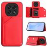 Card Holder Back Case For OPPO A5 A3 Pro A79 A78 A58 A38 A18 Reno 14 12 11 F 10 Magnetic Button-Flip Leather Wallet Phone Cover