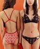 Lupeulupeu [Strawberry Table_Red] One-Piece Swimsuit