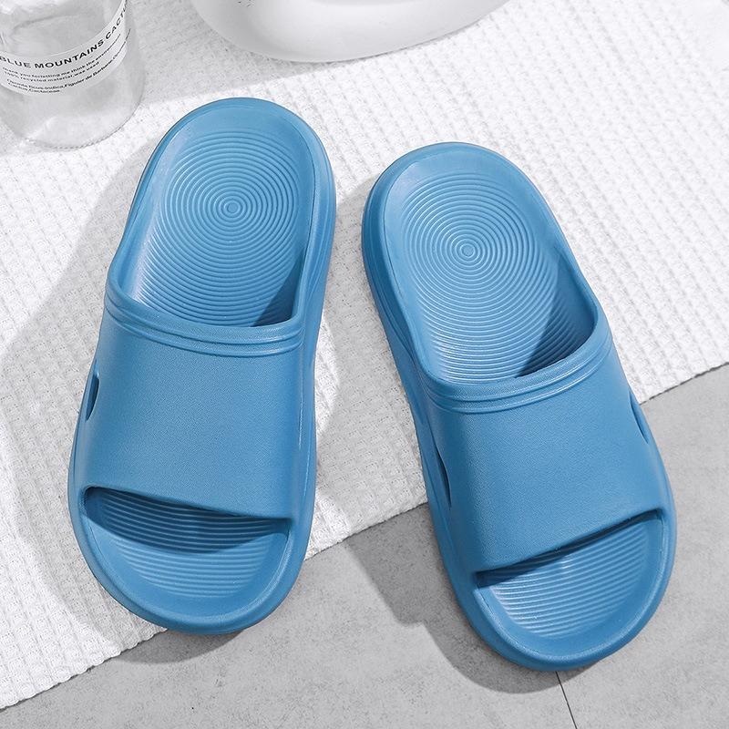 Non-slip slippers EVA fiber soft non-slip slippers, bathroom non-slip slippers, hotel non-slip slippers S 37-38 озеро синий