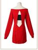Spy Playhouse Cosplay Costume: Joel Foger Red Sweater & Aniya Skirt for Blair's Male Protagonist Foger