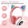 Cat ear luminous bluetooth headset wireless headset cute system