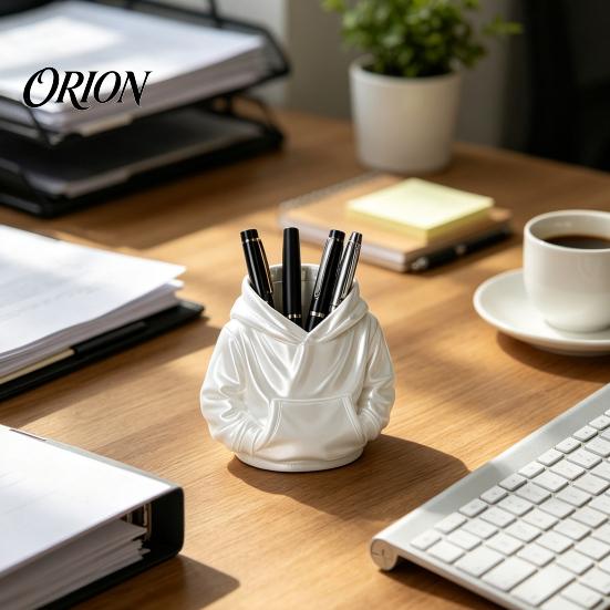 Decorative Desk Accessories Clothes Shape Pen Holder, Large Capacity Desktop Organizer, Handmade Organizer for Office Aesthetic Pencil Cup Supplies