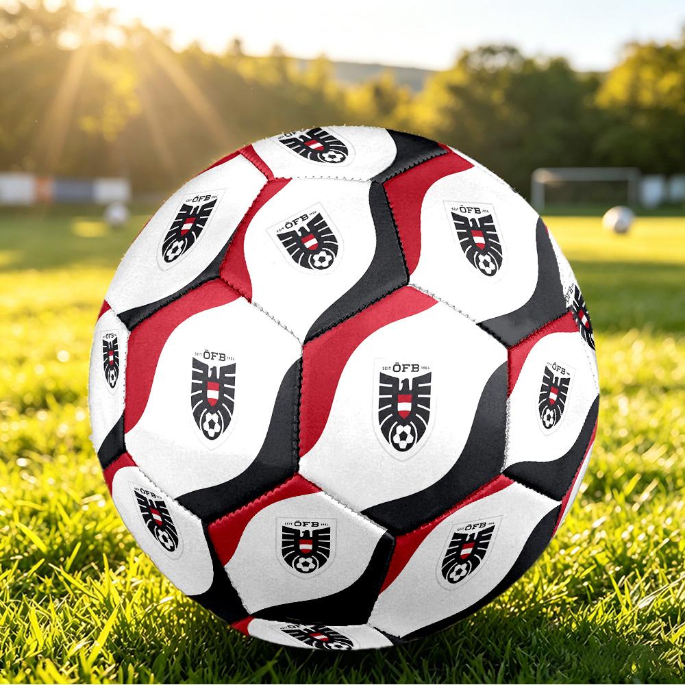 Austria Football Printed Size 5 Soccer Ball Wear Resistant Standard Adult Training Football Fan Gift for Indoor Outdoor Match Sports