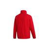 Adidas Originals Trefoil Striped Loose Hoodie Jacket Men Outerwear Light-Scarlet ED6083
