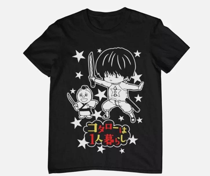 Anime Kotaro Lives Alone Unisex TShirtWa Hitori GurashiSatoTonosan S