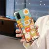 Cover Cartoon Phone Case For Doogee N30 Silicone Card slot Cute Anti-knock Card sleeve Fashion Design Graffiti Soft case