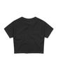 S'EST Shining Dust Crop T-Shirts Black