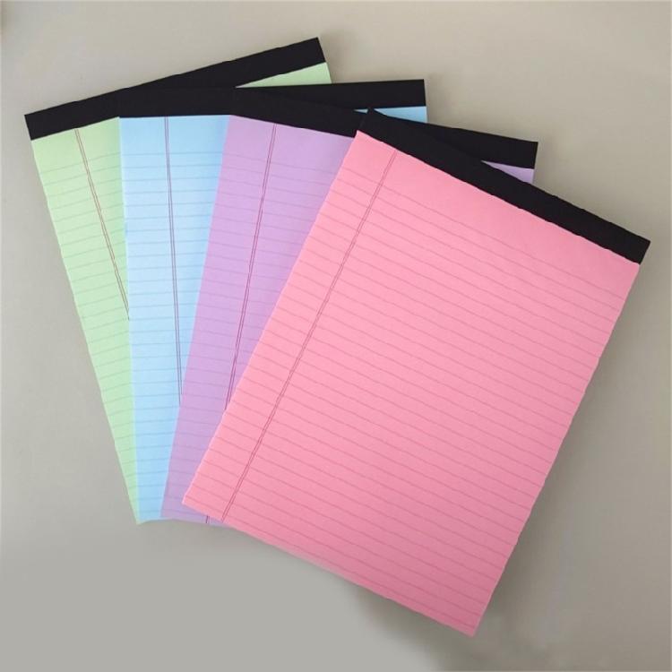 4 Pcs A4 Memos Pad Tearable Legal Pad Scratch Pads Writing Paper Note Pads School Supplies