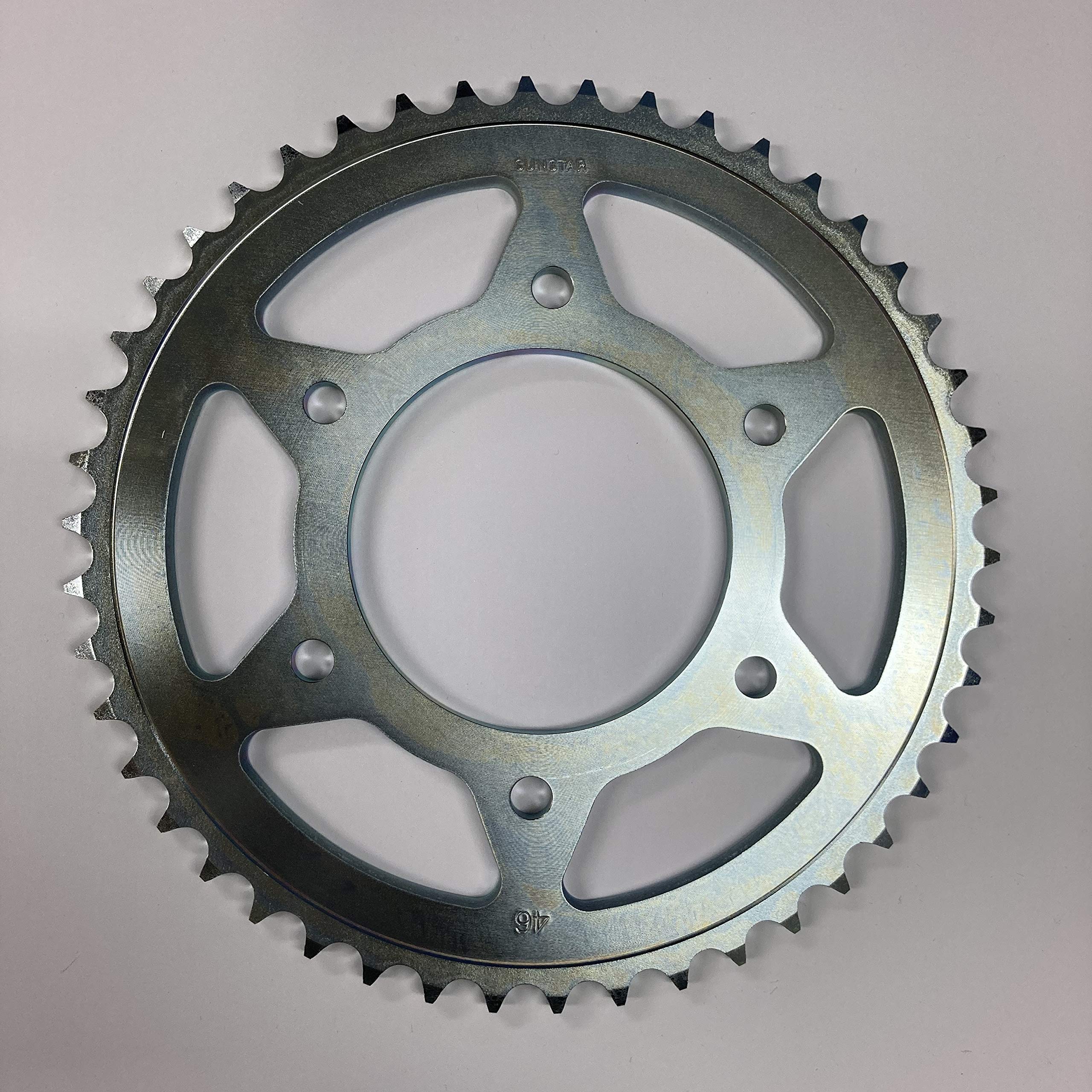SUNSTAR Rear Sprocket Steel 530 Conversion 530-46T Z1/Z2 JK-109-46