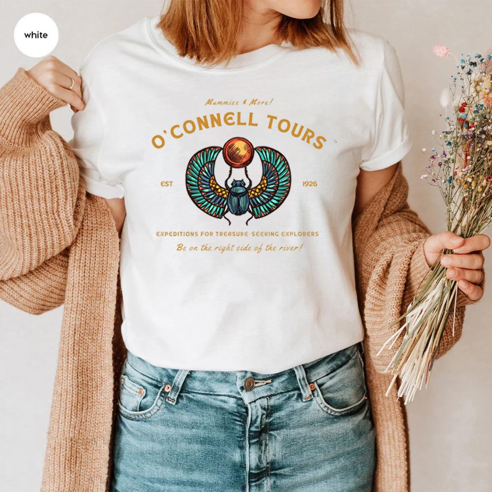 ZX TEE O'Connell Tours Shirt The Mummy Shirt Brendan Fraser Shirt Brendan Fraser The Mummy 1999 The Mummy Movie Lover Gift Unisex