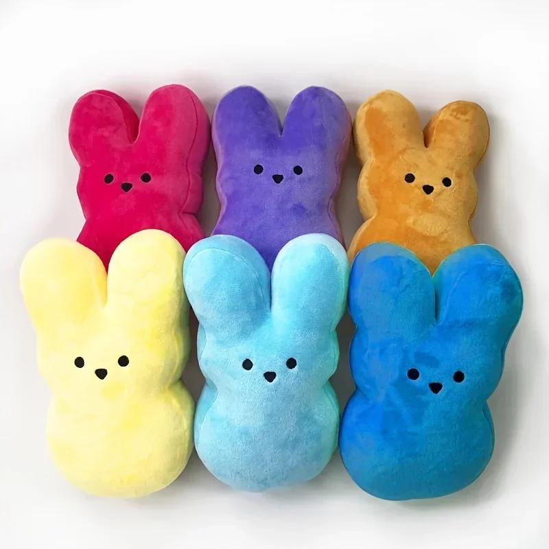 20cm Peeps Plush Bunny Rabbit Easter Toys Simulation Stuffed Mini Animal Doll For Kids Children Soft Pillow Gifts Girl Toy