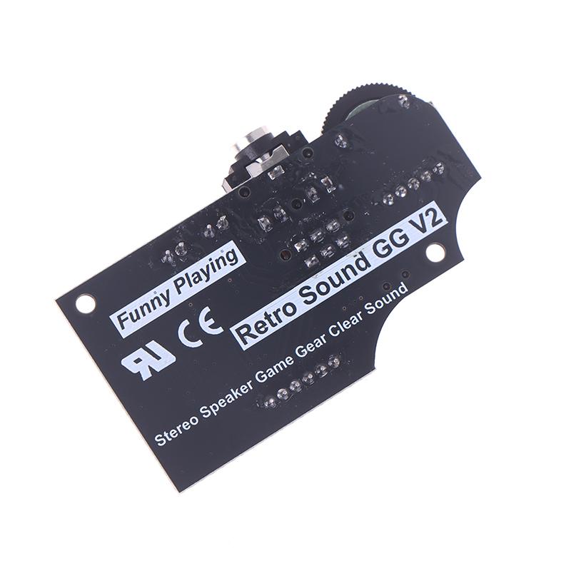 High Quality Dual Channel Volume Audio Board For Sega Game Gear Using Elna Audio Capacitors, Max Double Original Volume Output