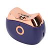 Mini Electric Nail Clipper Ultra Quiet LED Light Rechargeable Automatic Fingernail Cutter with Scraps Storag Blue