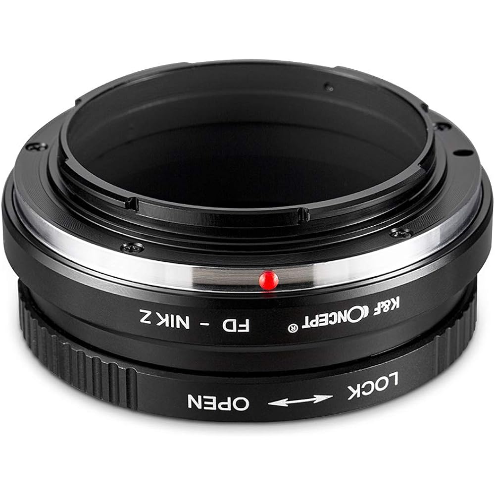 K&F Concept lens mount adapter KF-FDZ (Canon FD mount lens to Nikon Z mount conversion)