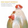 Chicken Shaped Piggy Coin Bank Creative Cute Money Box Unique Hen Figurines Crafts  for Kids Girl