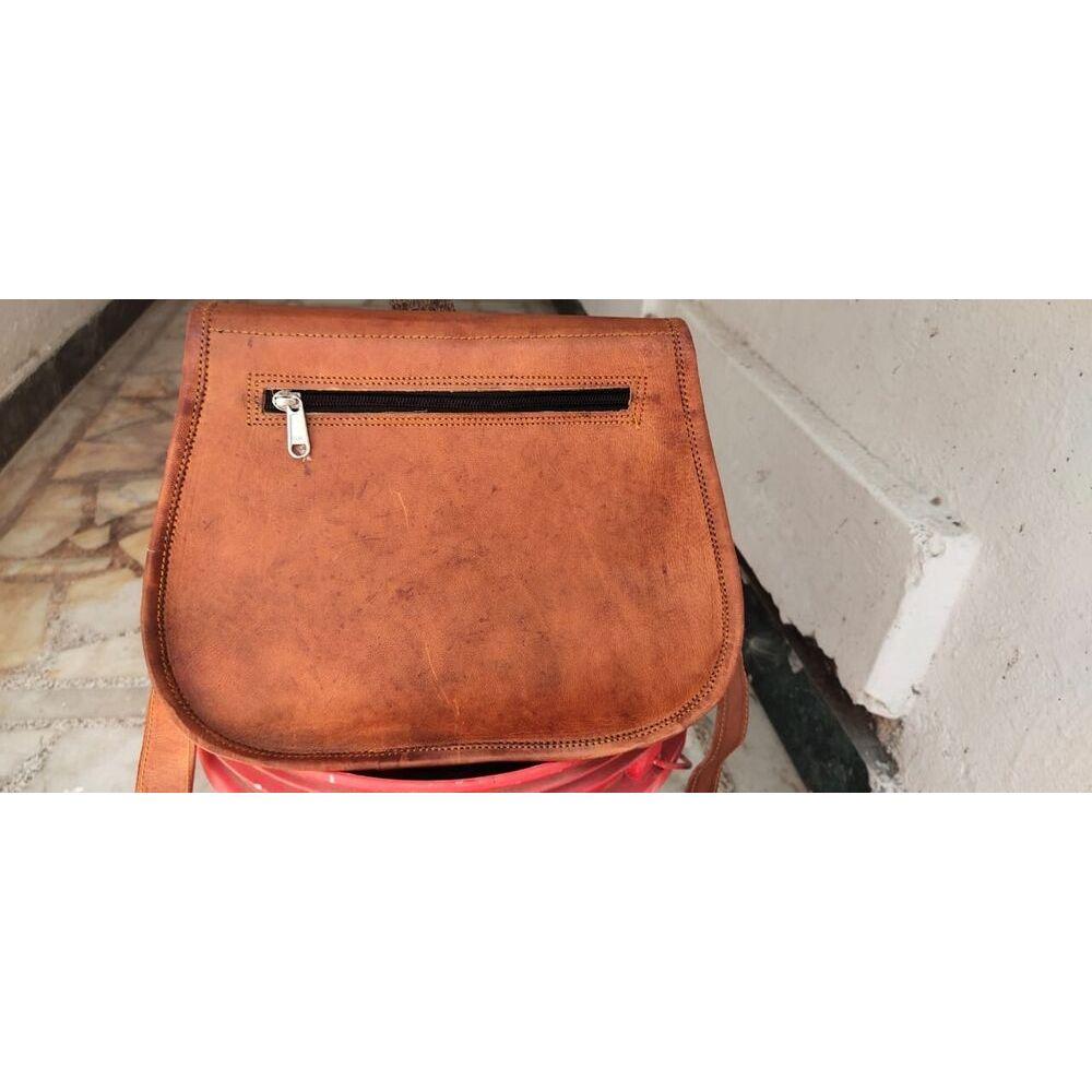 Pravá Kůže Ramenní Hippie Tote Bag Vintage Messenger Dámská Crossbody