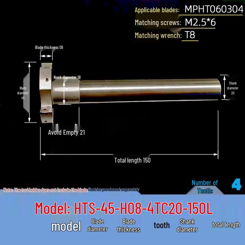 

Aokewen HTS CNC T-Slot Milling Cutter