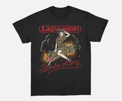 Lagwagon Band Bombs Away Unisex T-Shirt Volle Größe S bis 5XL
