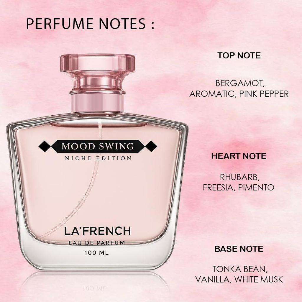 La French Mood Swing Unisex Perfume-100ml | Intense, Long-Lasting Luxury Fragrance | Premium Perfume for Men and Women