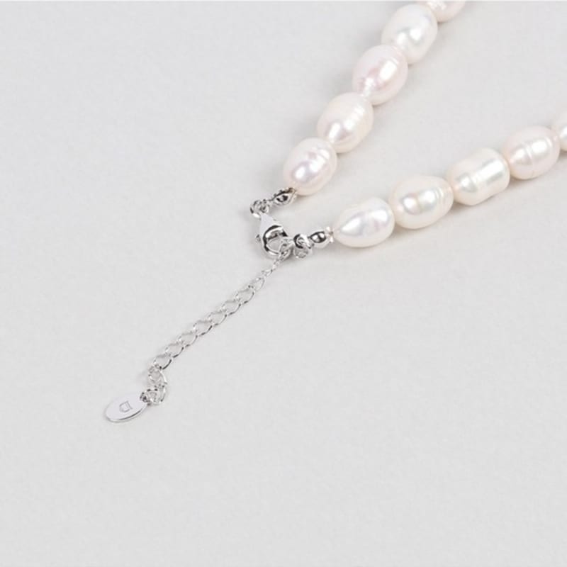 Dana Burton [925 Silver] Mystic Freshwater Pearl Necklace_8mm Pearl