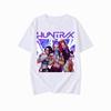 KPop Demon Hunters Fashion Short Sleeve Summer Colorful Printed Versatile Fashion Lightweight Short Sleeve Round Neck T-shirt