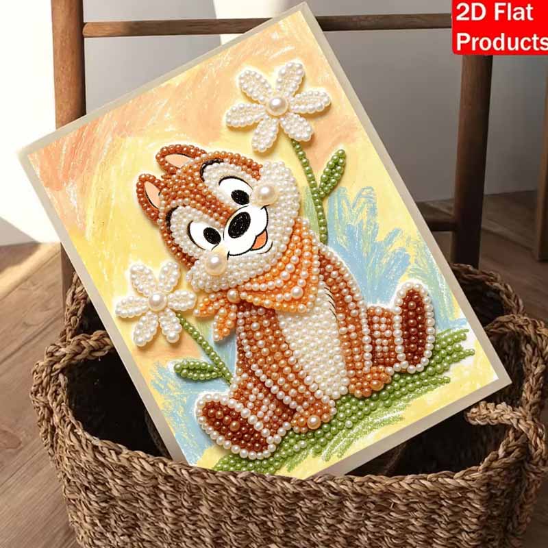 Disney Chip Dale Pearl Painting Handmade DIY Pearl Art Painting Simple Living Room Hanging Painting Decoration Chip Dale 134 Characters