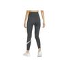 Nike High Waist Printed Training Leggings Women Bottoms Coal-Black FD4071-060