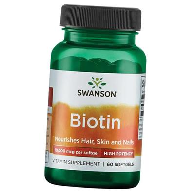 Biotin High Potency 10000, 60 Gelkapseln (36280113)