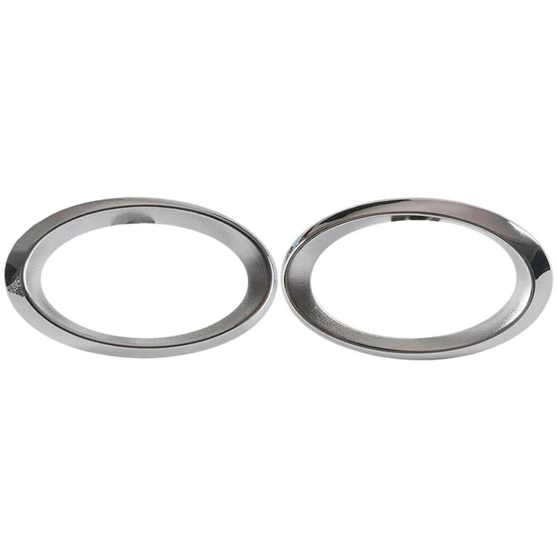 

Front Bumper Fog Light Cover Chrome For S211 W211 E-CLASS W211 Fog Lamp Bezel 2118850974 2118851074 electroplated silver