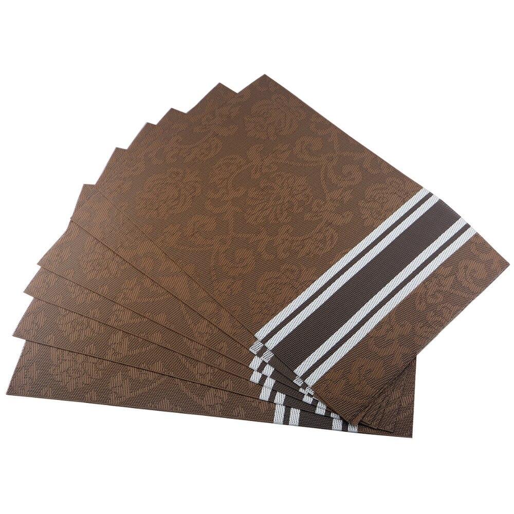 

6 шт./лот, 4 цвета, подставка для столовых приборов, кухонные аксессуары, подставки для столовых приборов, подставки для напитков, подставки для чашек, подставка для кружки, кухонные товары коричневый